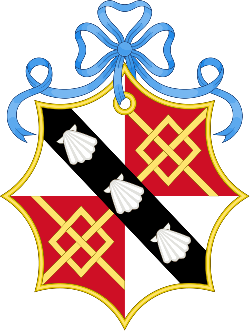 Coat Of Arms Of Lady Diana Spencer Clipart (500x661), Png Download