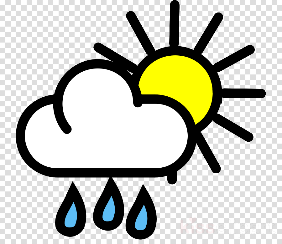 Different Weathers Clipart - Png Download (900x780), Png Download