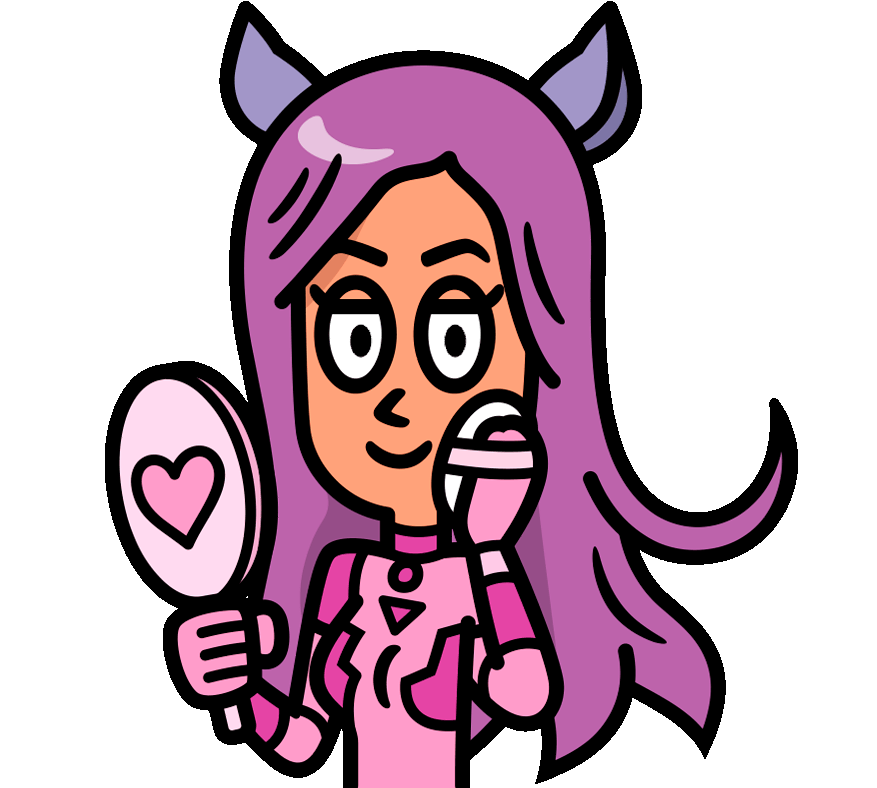 Sexy Make Up Sticker By Naeleck Clipart (1000x1000), Png Download