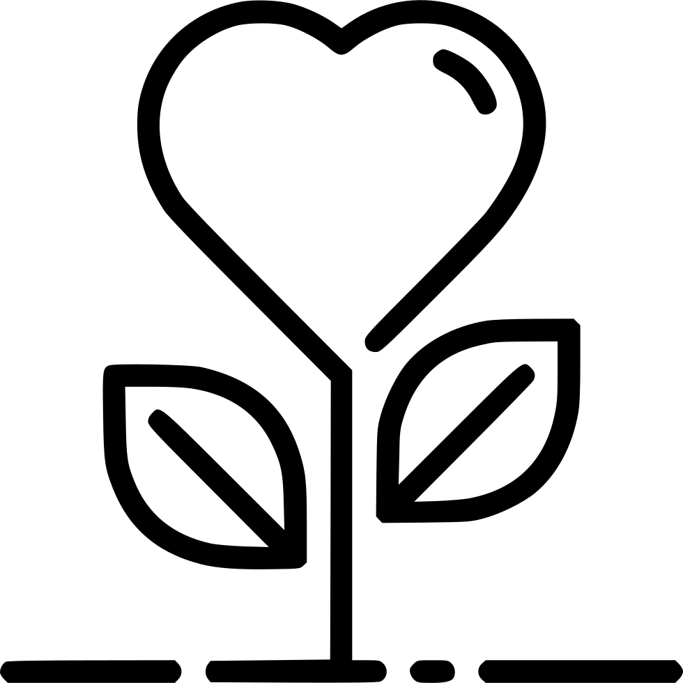 Flower Heart Comments Clipart (980x980), Png Download