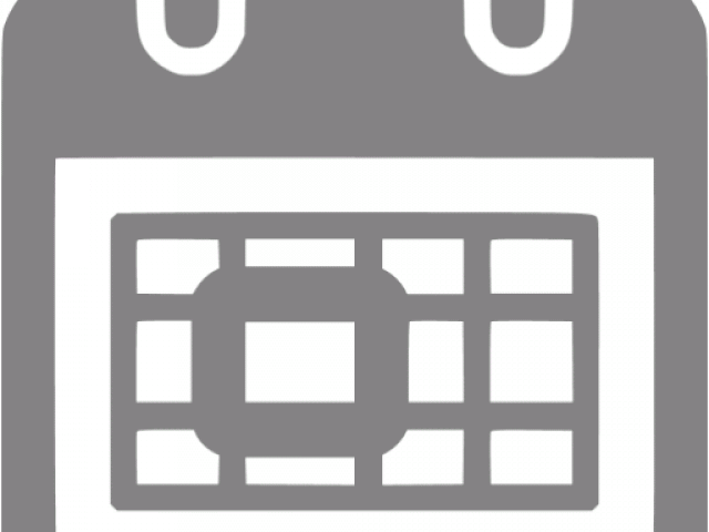 Calendar Icons Planner Clipart (640x480), Png Download