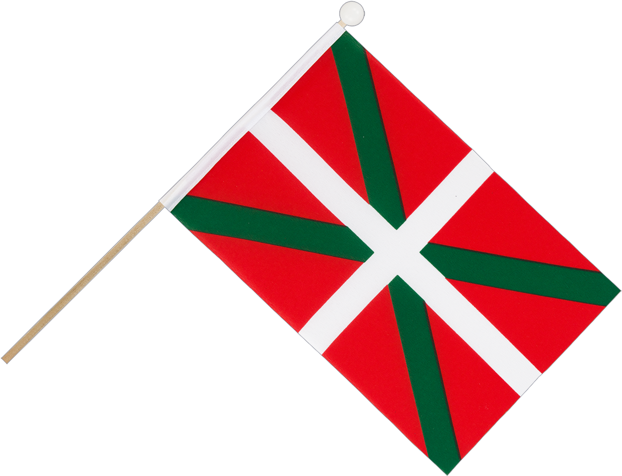 Hand Waving Flag 6x9" Clipart (1500x1260), Png Download