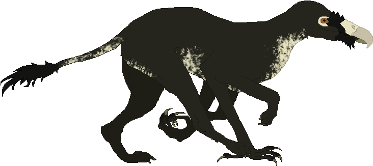 Vulture Dog Run Animated Run By Ravensmourn On Clipart - Png Download (1000x600), Png Download