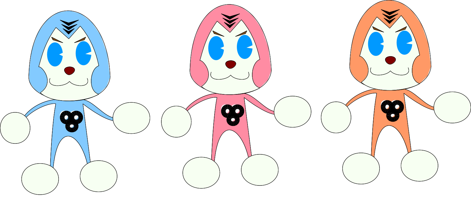 Uh Oh More Orangors In Colors Clipart (1585x666), Png Download