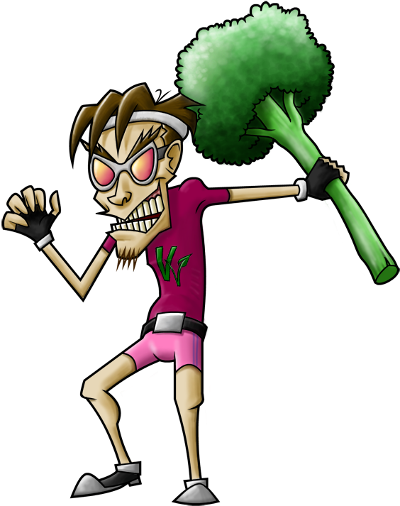 Uhoh, Watch Out For The Grill Jockey's Arch Nemesis, Clipart (572x718), Png Download