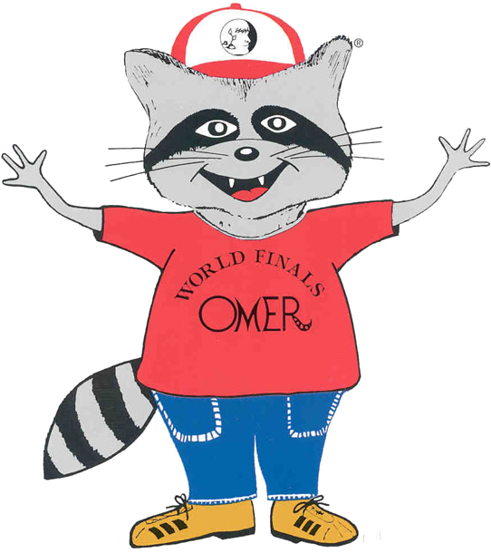 Omer The Racoon Clipart (600x652), Png Download