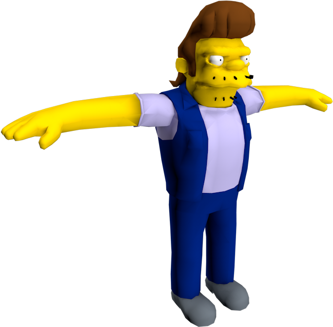 Gamecube The Simpsons Road Rage Models Download Clipart (750x650), Png Download