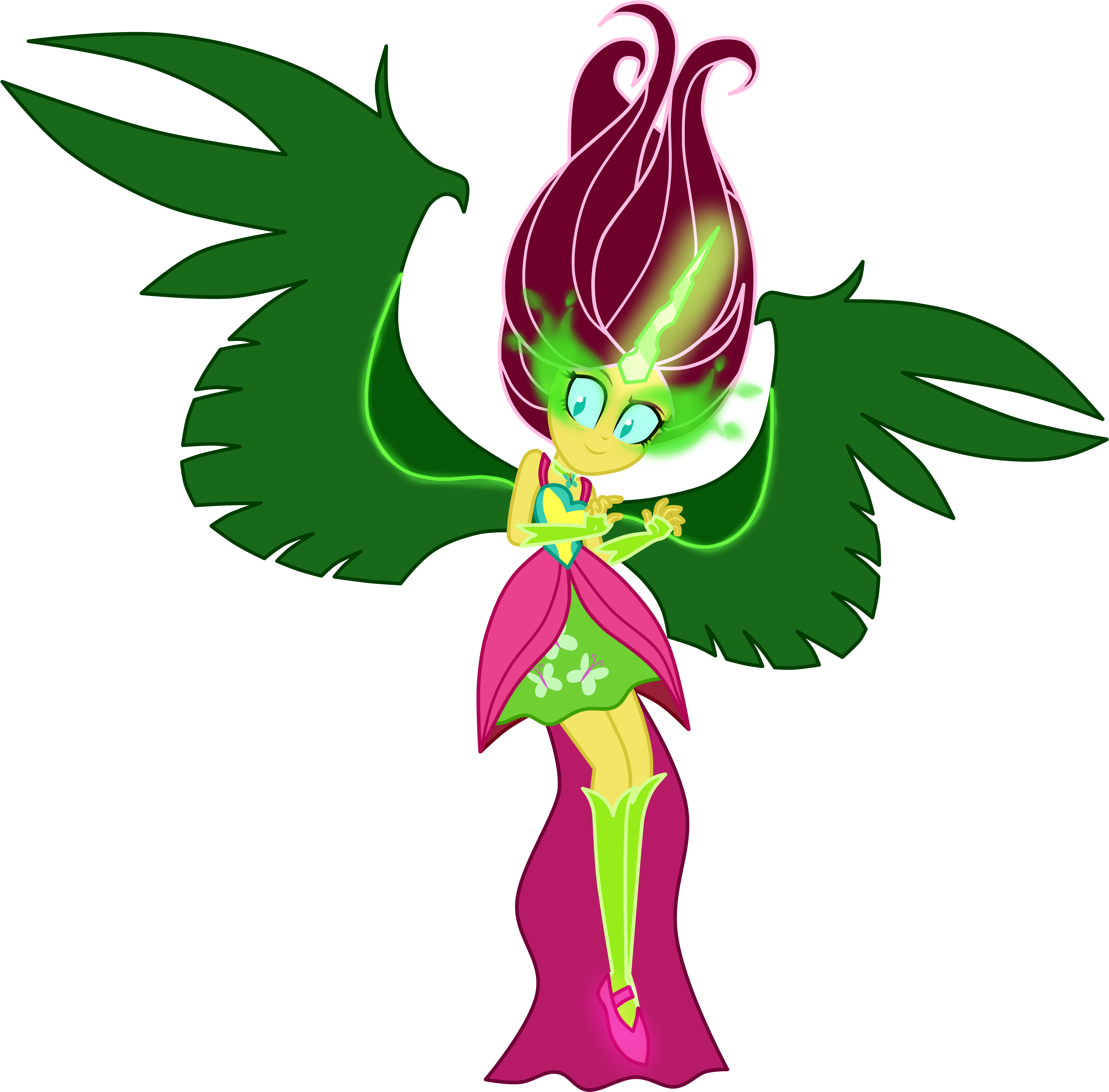 My Little Pony Clipart Green - Png Download (8000x7491), Png Download