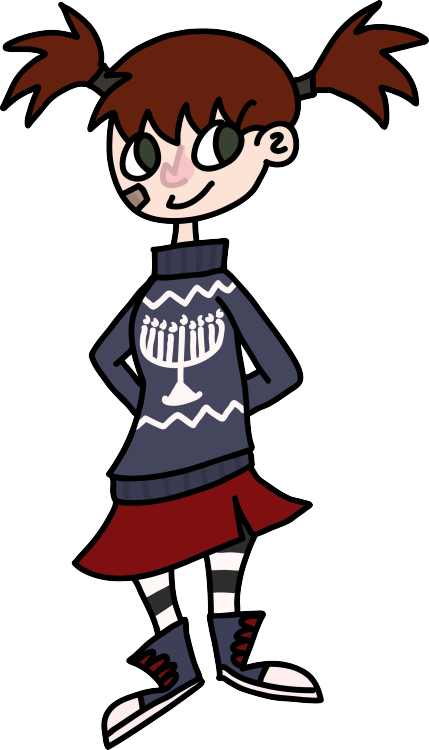 Hey, It's Hanukkah Clipart (429x750), Png Download