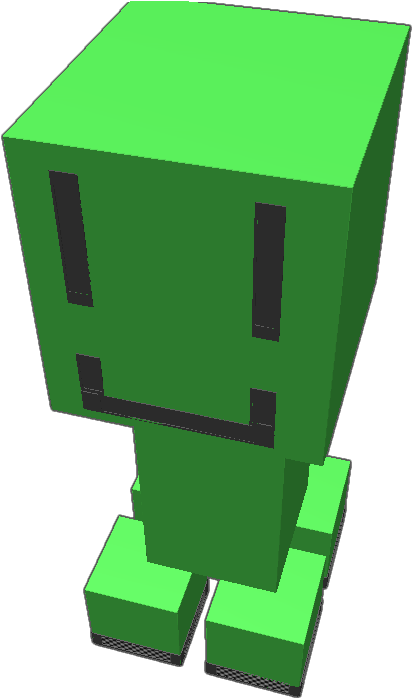 Ha Looks So Funny He He He It Doesn't Look Like A Creeper Clipart (768x768), Png Download