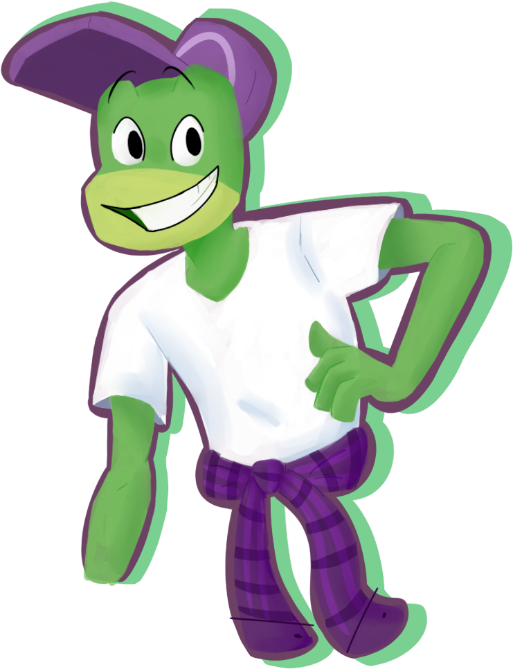 Funny Frog Man For Funny Secret Santa Art Thing Clipart (768x1024), Png Download