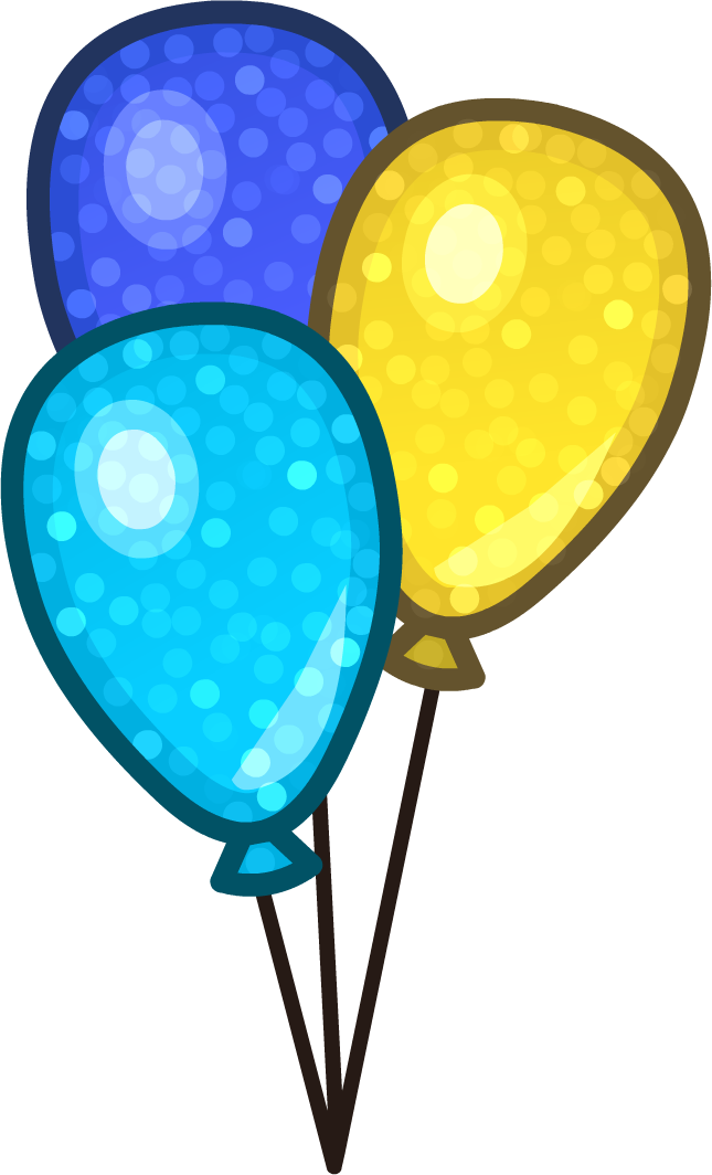 Newspaper Issue 517 10th Anniversary Party Balloons Clipart (645x1064), Png Download