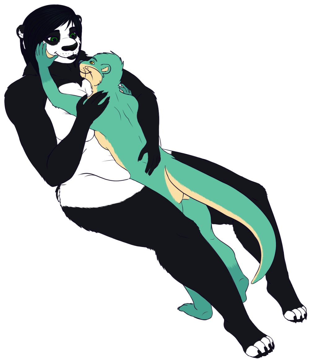 Opposites Attract [gift] Clipart (1020x1200), Png Download