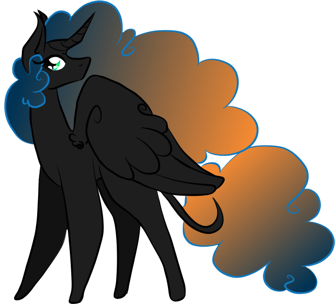 First Look At Alternate Celestia, Queen Selene Clipart (700x650), Png Download