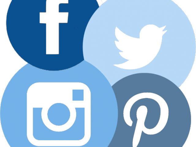 Social Media Icons Clipart Social Content - Png Download (640x480), Png Download