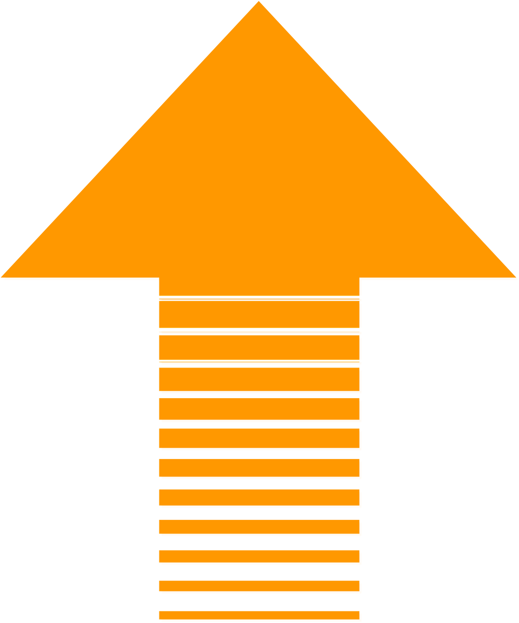 Arrow Top Direction Pattern Png Image Clipart (1065x1280), Png Download