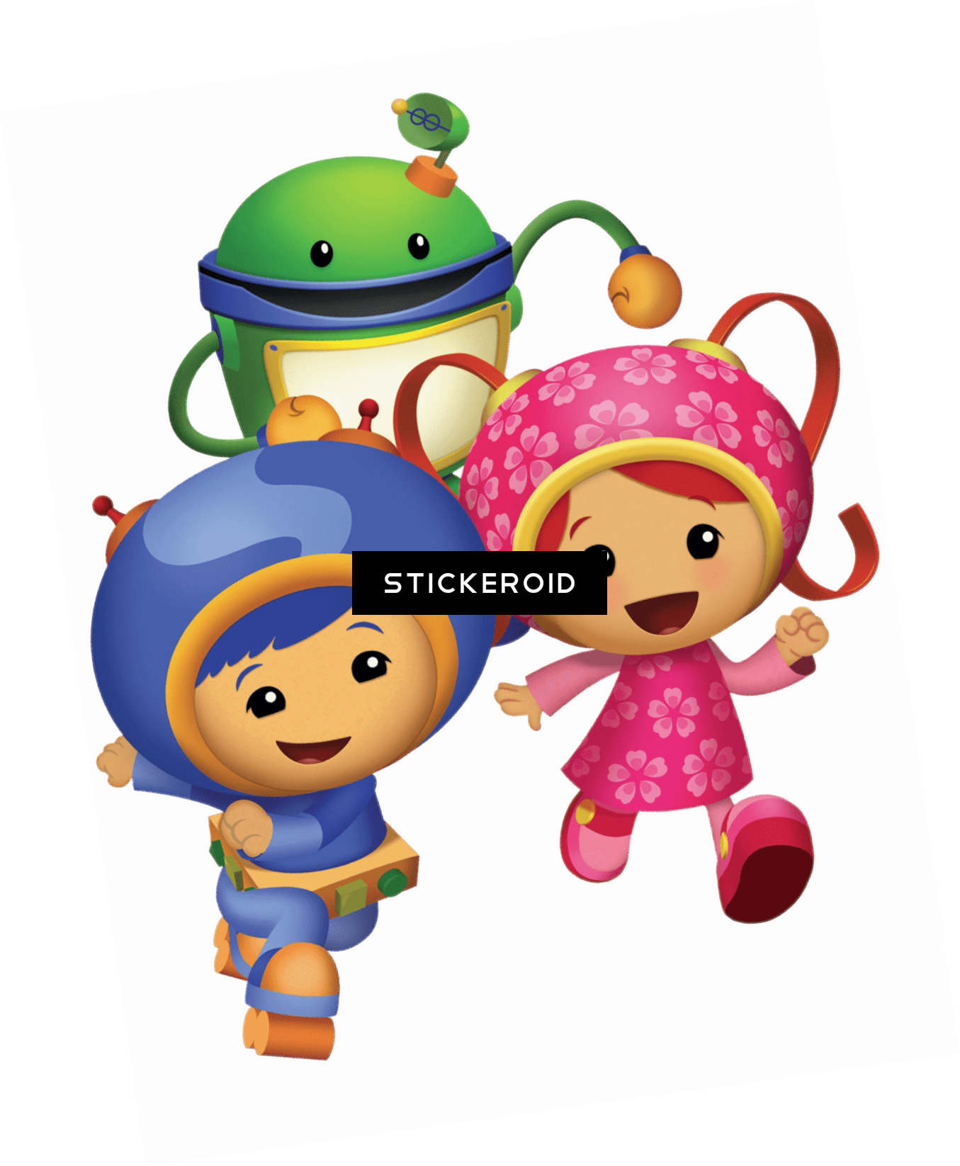 Team Umizoomi Clipart (1355x1646), Png Download