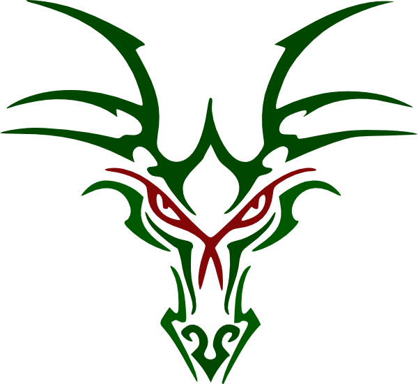 Dragon Head Clipart (600x550), Png Download