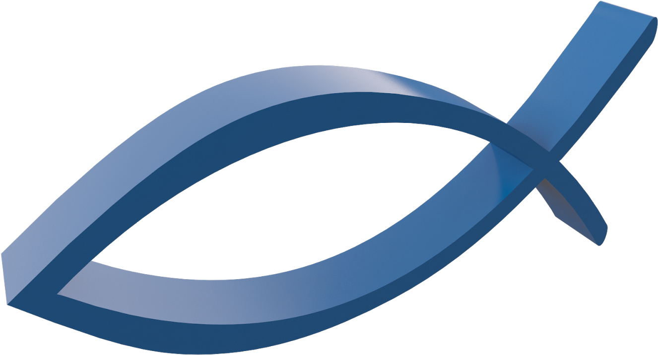 Ichthys 3d No Background High Resolution Clipart (1600x900), Png Download