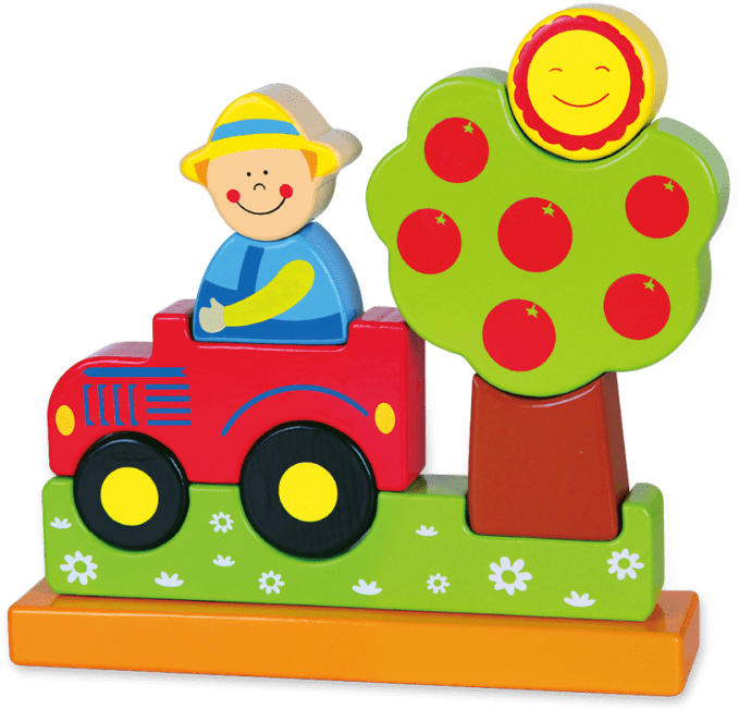 Magnetic D Farm Smile Puzzles Clipart (700x654), Png Download