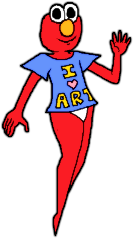 Elmo Clipart Shirt - Png Download (487x877), Png Download