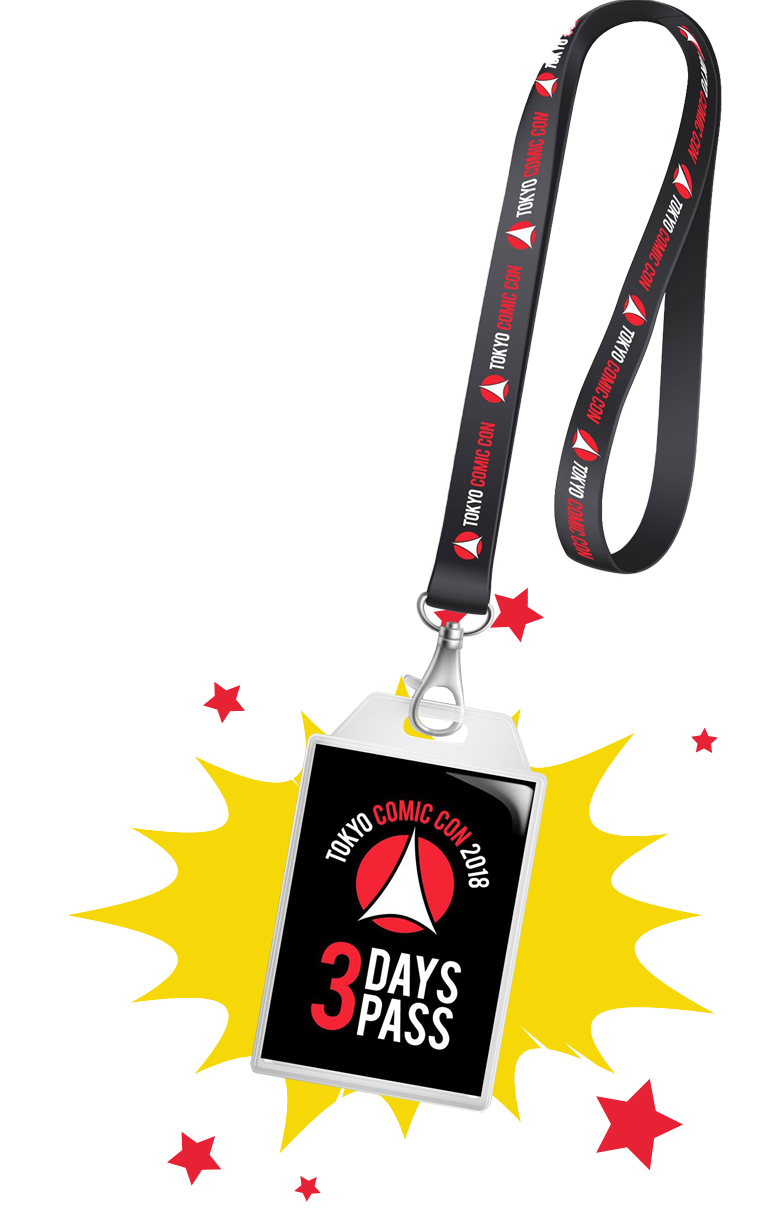 Tokyo Comic Con Offers 3-days Ticket For The First Clipart (779x1223), Png Download