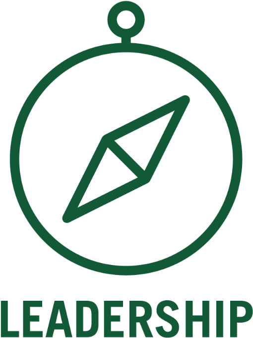 Leadership And Compass Icon Clipart (1200x688), Png Download