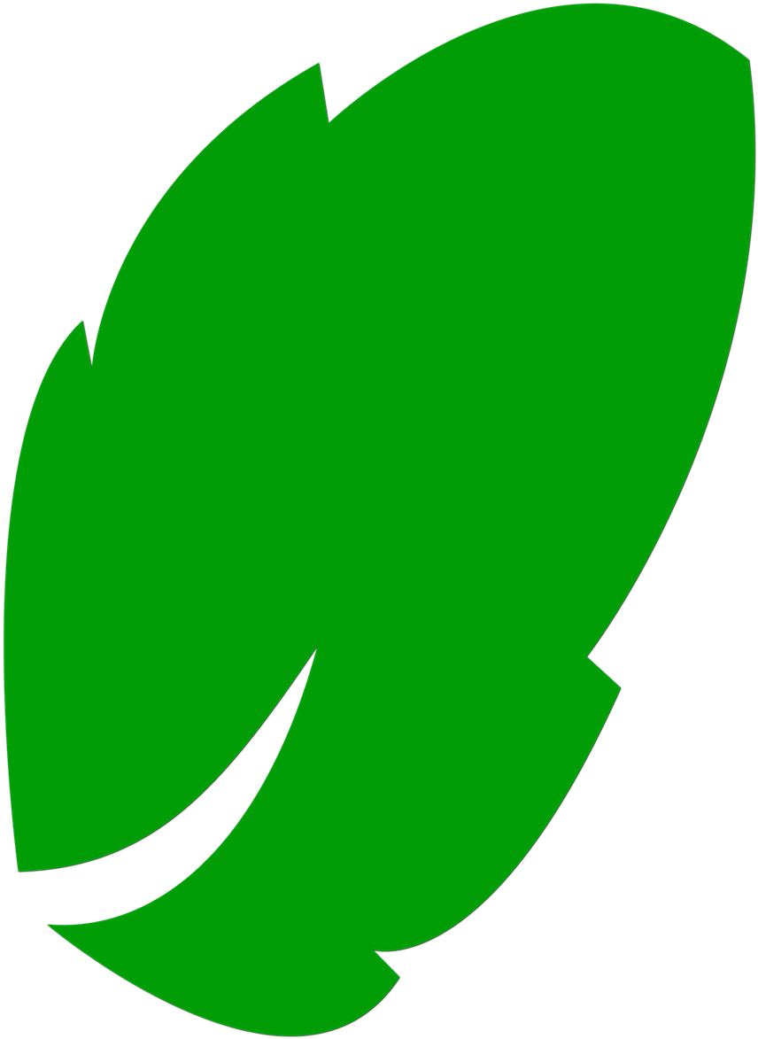 Icon Leaf Green Clipart (1280x1280), Png Download