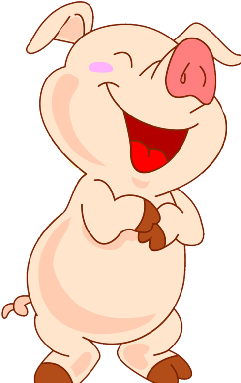Cochons,tubes Flying Pig, Pig Drawing, Pig Illustration, Clipart (508x800), Png Download