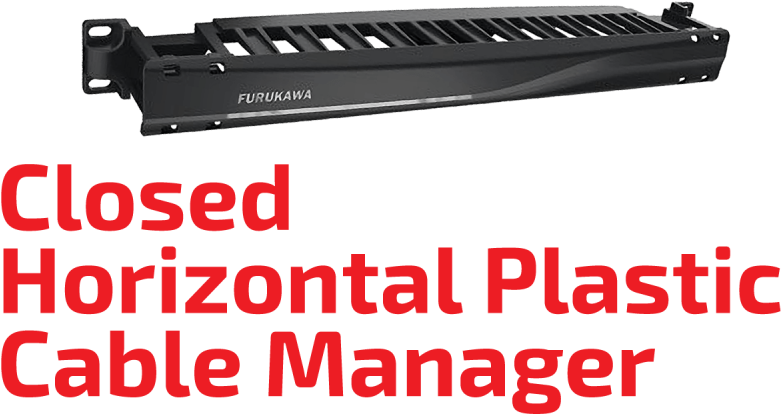 Clip Art Library Stock U Closed Horizontal Cable Manager - Png Download (800x440), Png Download