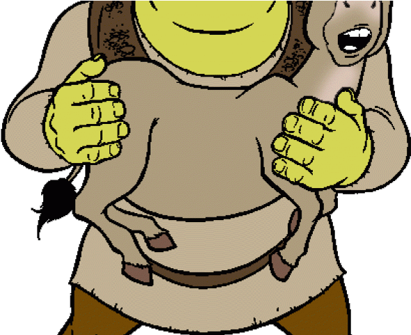 Shrek Clipart Mule - Png Download (640x480), Png Download