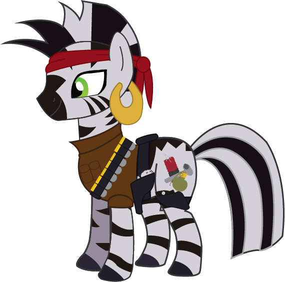 Bomberd Is A Male Zebra Jedi Knight That Is A Survivor Clipart (570x564), Png Download