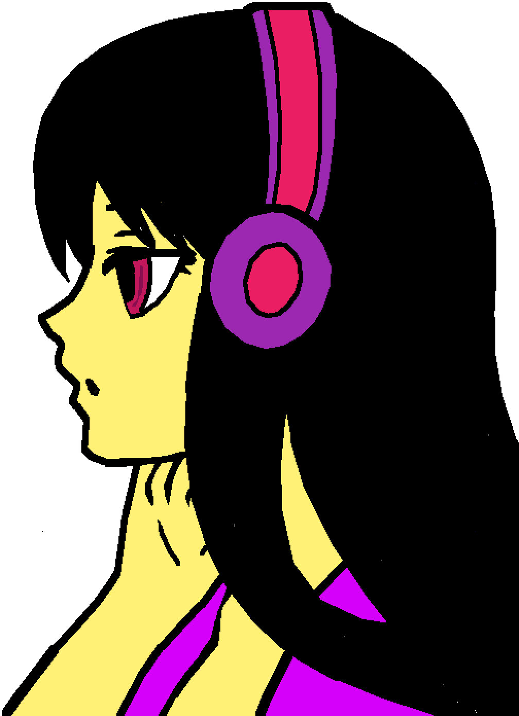 Cool Girl Clipart (1008x1392), Png Download