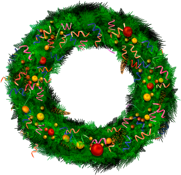 Wreath Clipart (600x600), Png Download
