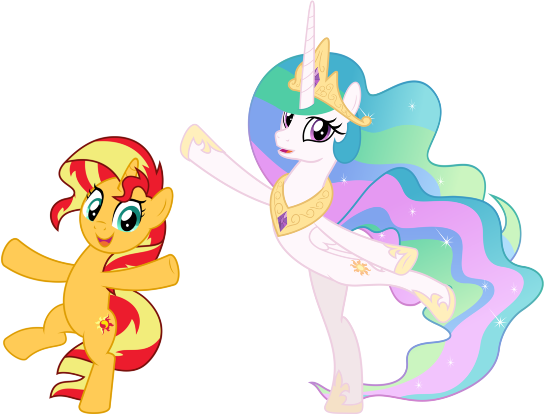 Jhayarr23, Bipedal, Cute, Cutelestia, Dancing, Duo, Clipart (1280x842), Png Download