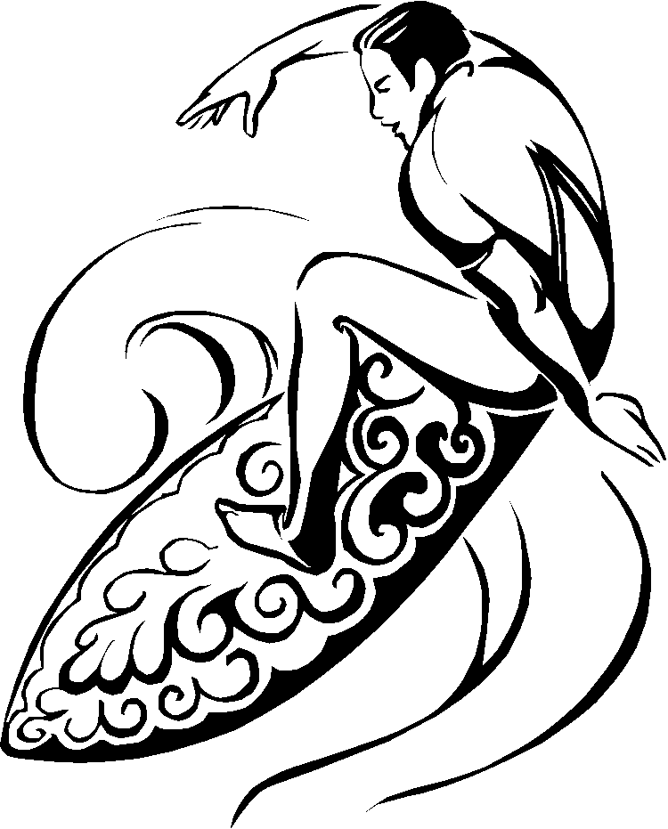 Surf Drawing At Getdrawings Com Free For Clipart (750x931), Png Download