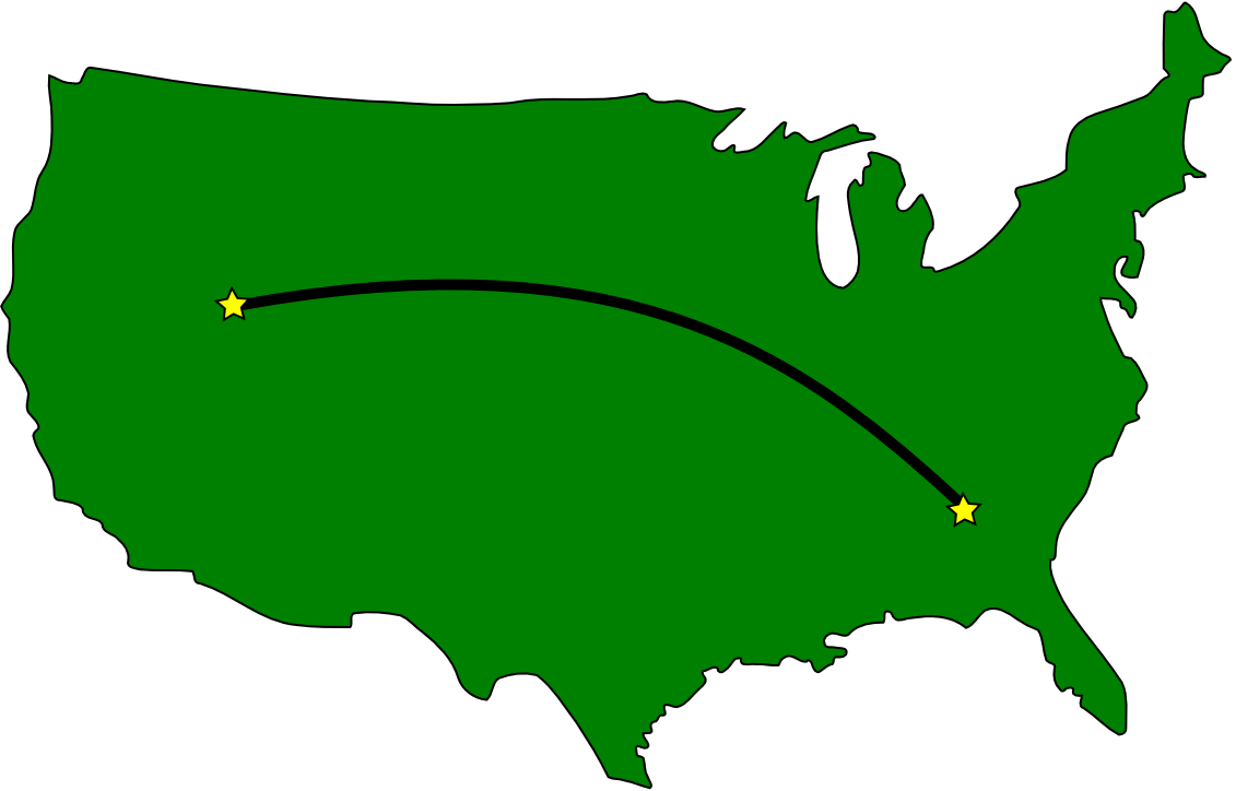 In December Of 2015, I Moved From A College Town Where Clipart (1131x724), Png Download