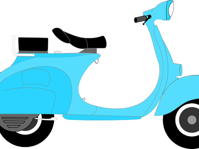 Scooter Clipart Complete - Png Download (640x480), Png Download