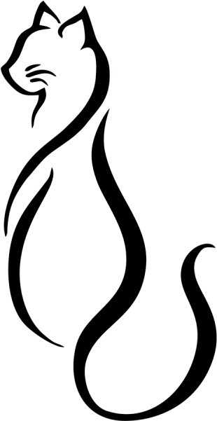 Sweet Cat Decals Clipart (600x600), Png Download