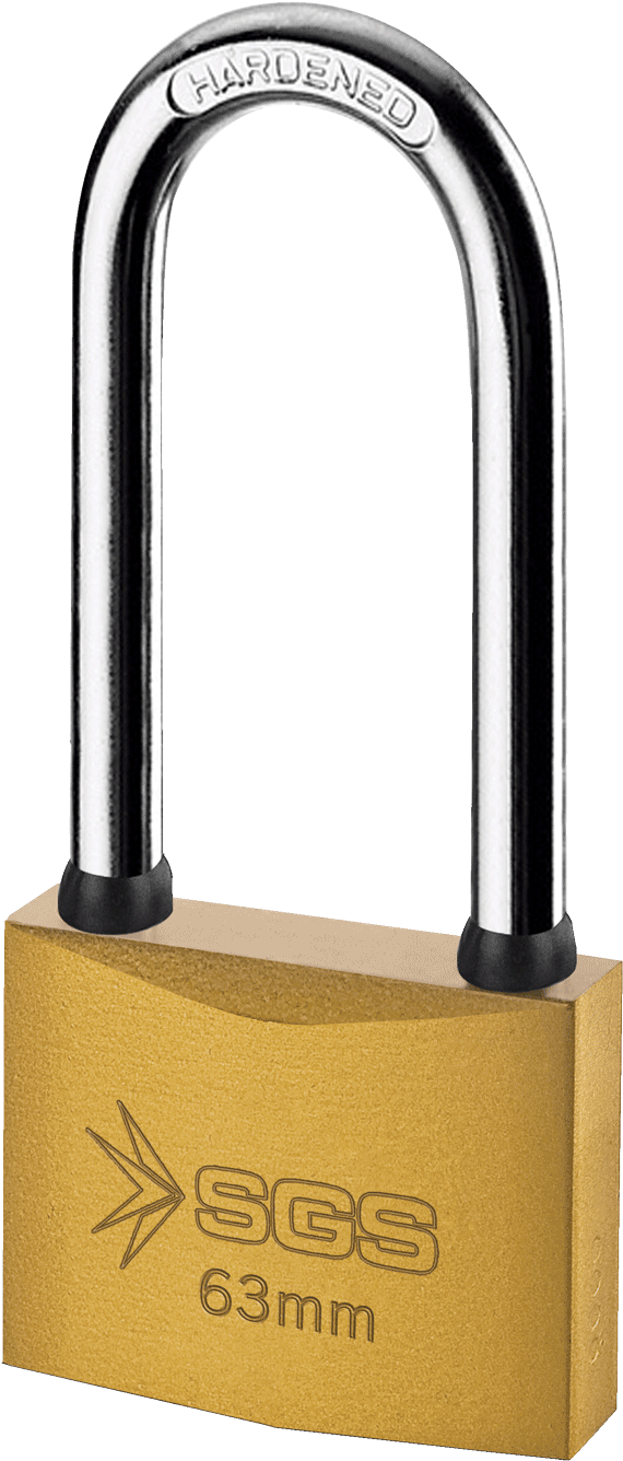 Sgs1353 63mm Uzun Kanca Sari Boyali Asma Ki̇li̇t Clipart (800x1597), Png Download