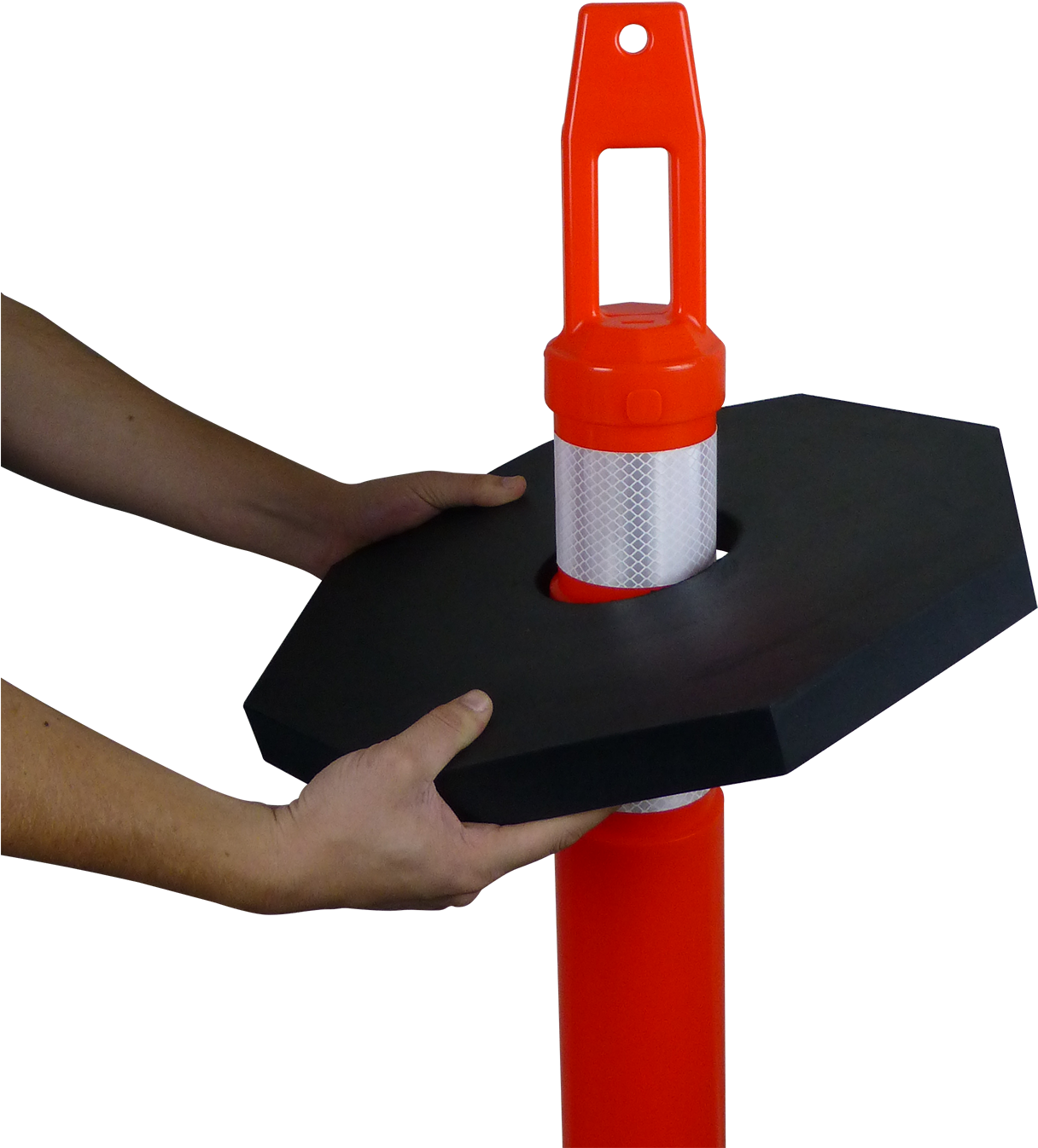 D-top 42" Delineator W/ 2 3m Reflective Collars & 12 Clipart (1500x1500), Png Download