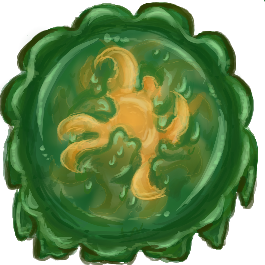 242956-devoursbears Sun Eating Ooze Clipart (1100x1100), Png Download