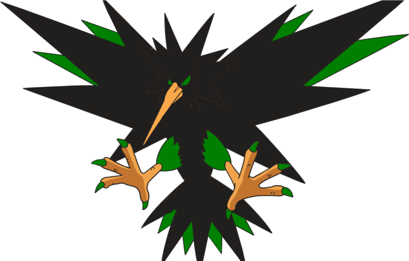 Shades Of 54542 25ec4 Kyoya The Zapdos,the King Of Clipart (1368x855), Png Download