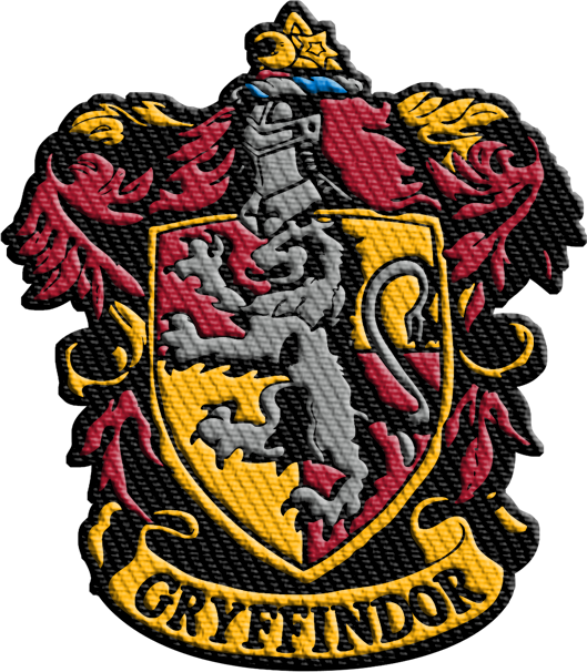 Badge Transparent Gryffindor Clipart (529x606), Png Download