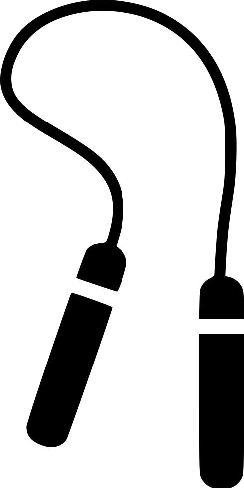 Jump Rope Jumping Comments Clipart (490x980), Png Download