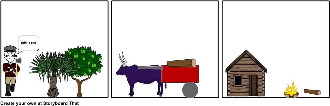 Paul Bunyan Clipart (1164x385), Png Download