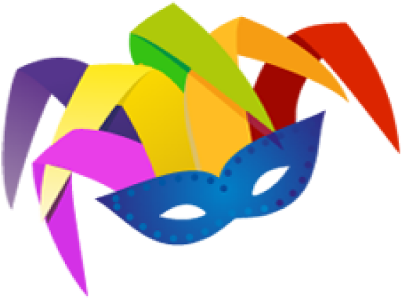 Masks Clipart Purim - Png Download (640x480), Png Download