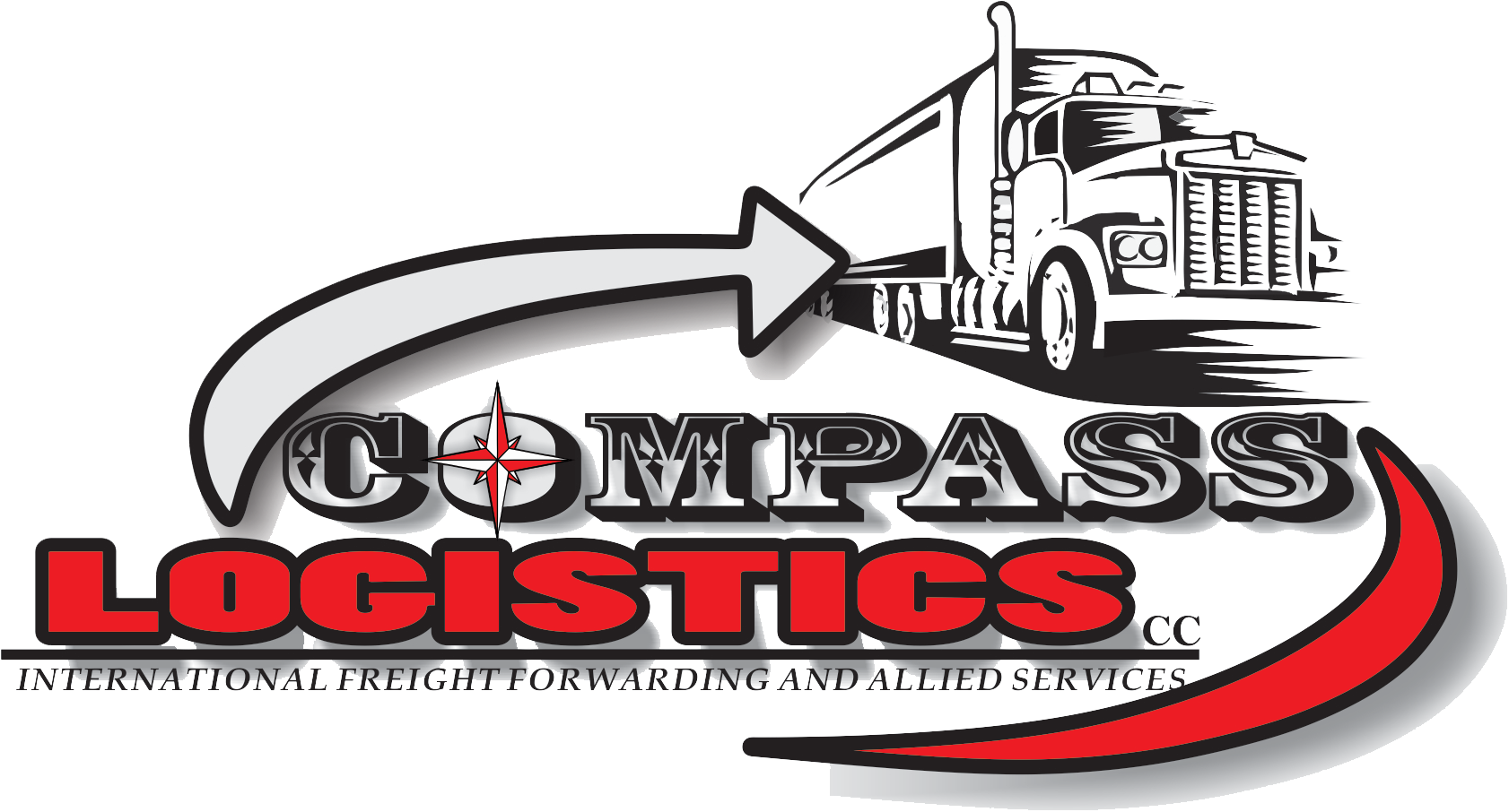 Compass Logistics Clipart (1697x921), Png Download