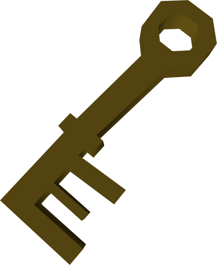 Wrought Iron Key Clipart (691x844), Png Download