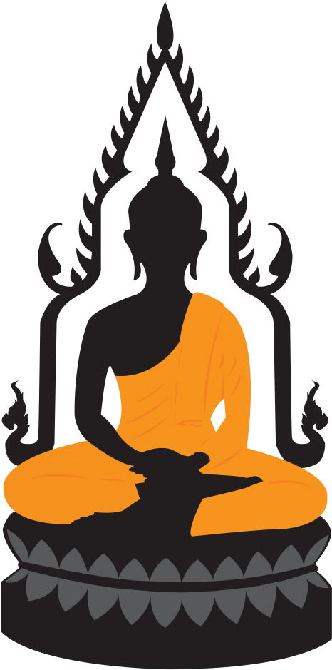 Buddha Lotus Statue Png Clipart (480x950), Png Download